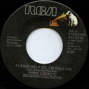Hank Locklin - Please Help Me, I'm Falling album cover
