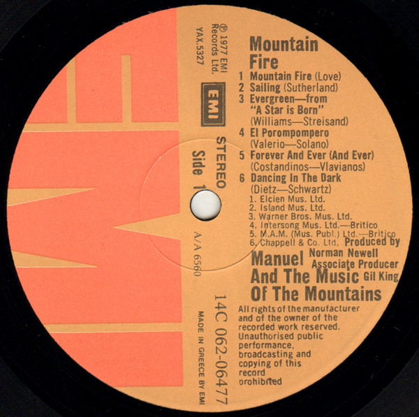 ladda ner album Manuel And His Music Of The Mountains - Mountain Fire
