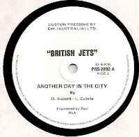 British Jets - Another Day In The City / No News album cover
