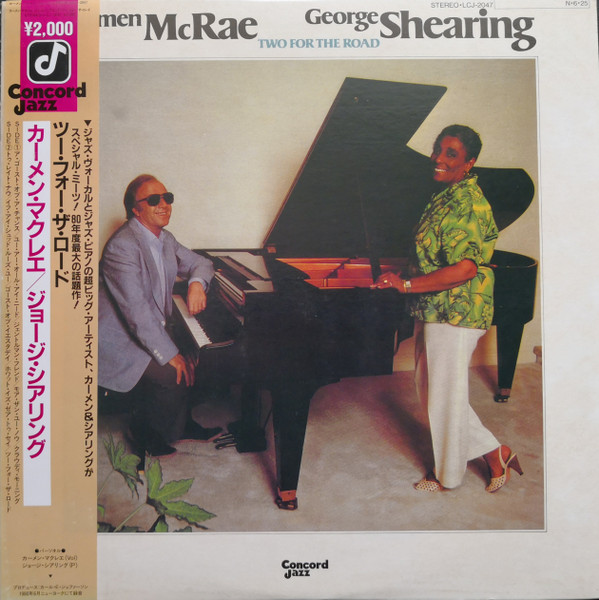 Carmen McRae - George Shearing - Two For The Road | Releases