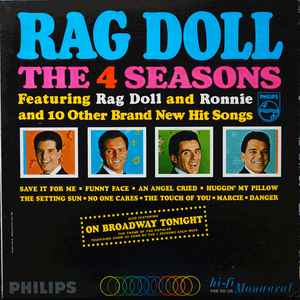 The Four Seasons - Rag Doll album cover