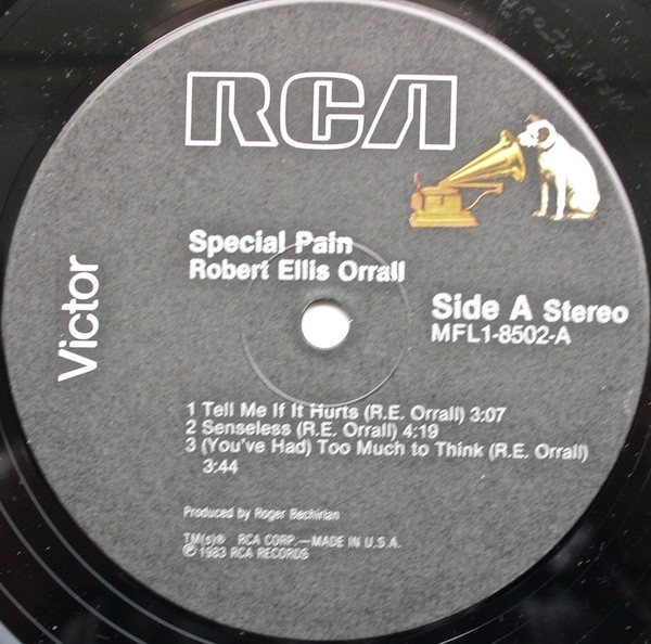 Robert Ellis Orrall - Special Pain | RCA Victor (MFL1-8502) - 5