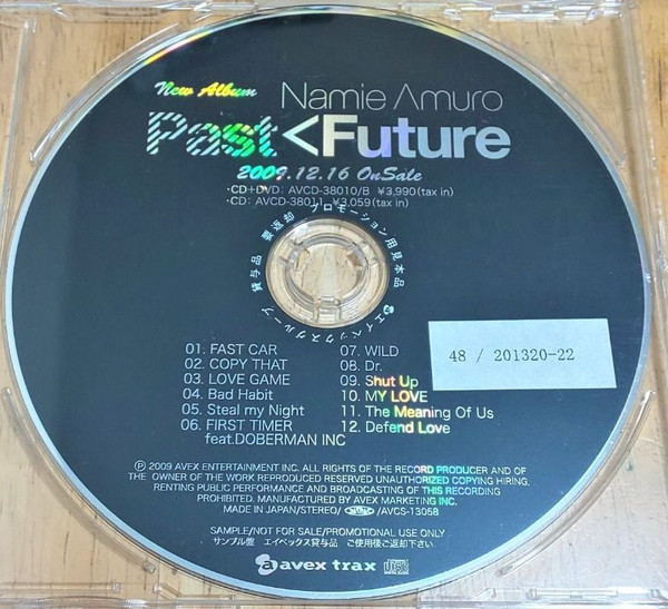 Namie Amuro - Past<Future | Releases | Discogs