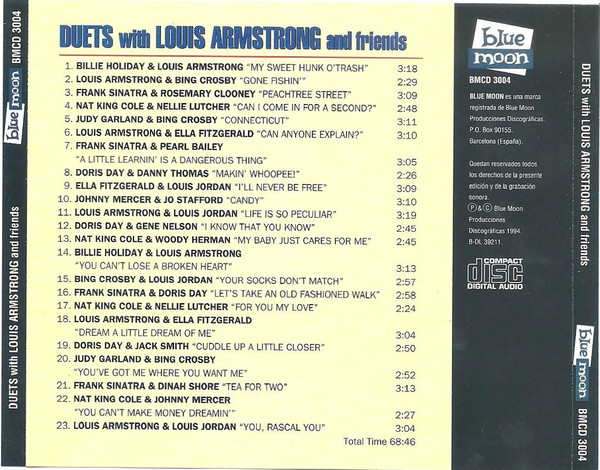 descargar álbum Various - Duets With Louis Armstrong And Friends