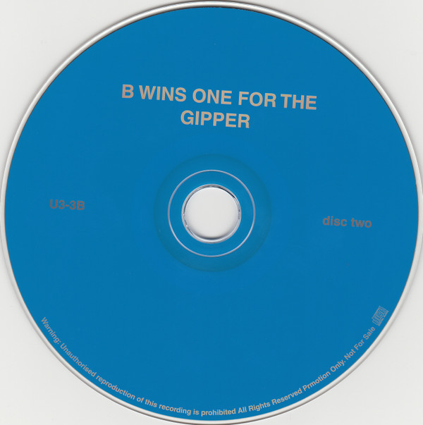 télécharger l'album U2 - Bono Wins One For The Gipper