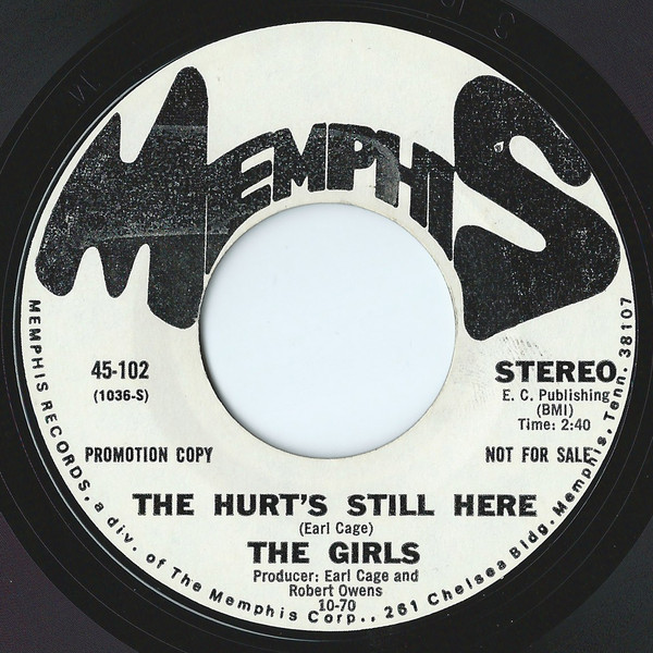 The Girls – The Hurt's Still Here (1970, Vinyl) - Discogs