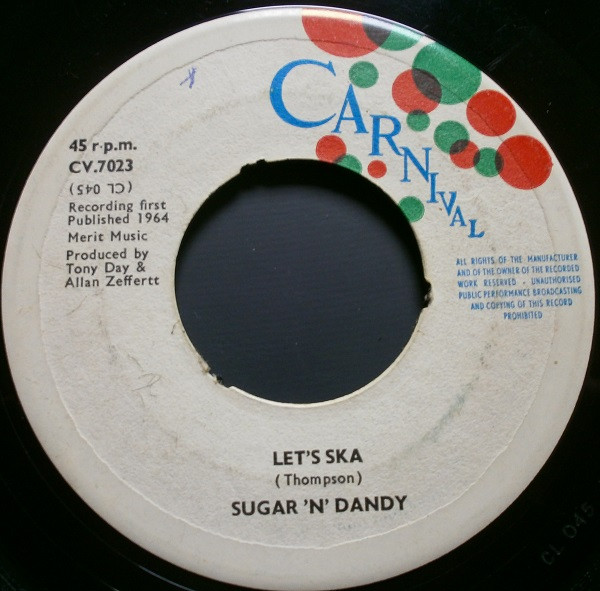 Sugar 'N' Dandy – Let's Ska! (1967