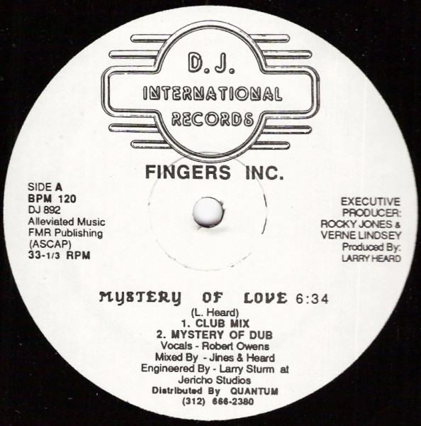 Fingers Inc. / Mystery Of Love-