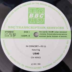 UB40 - In Concert-321 album cover