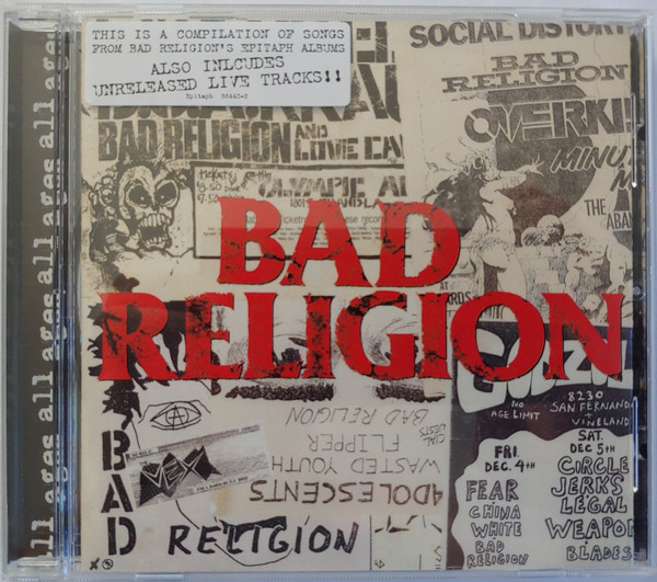 Alphaville Piacenza - BAD RELIGION - NO CONTROL - ALL AGES