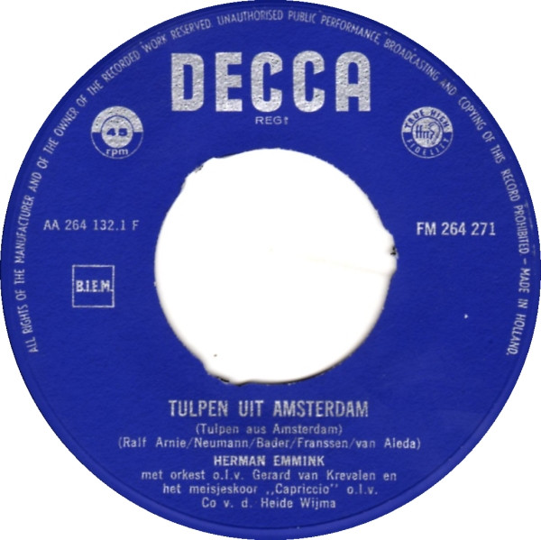 télécharger l'album Herman Emmink - Tulpen Uit Amsterdam