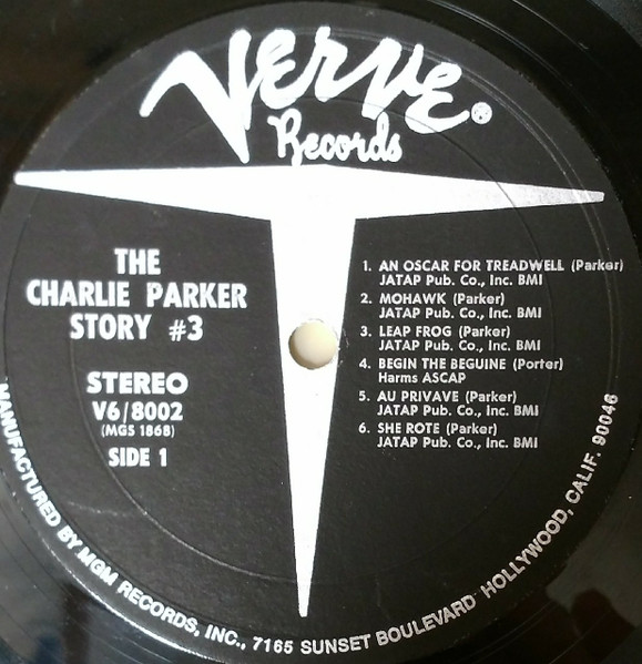 Charlie Parker – The Charlie Parker Story #3 (Vinyl) - Discogs