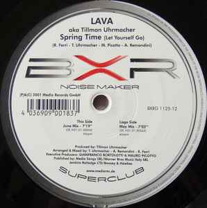 Portada de album Lava - Spring Time (Let Yourself Go)