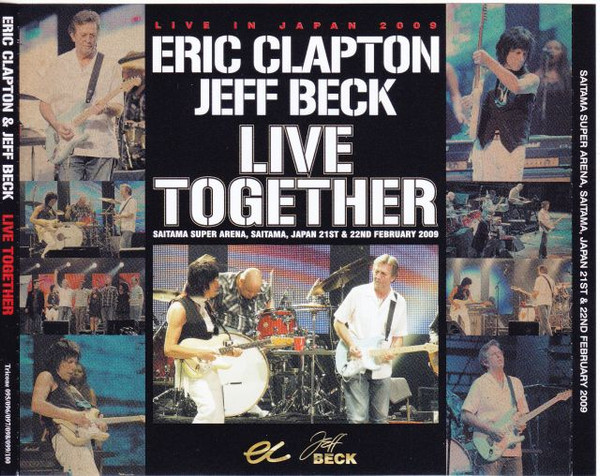 Eric Clapton & Jeff Beck – Live Together (CD) - Discogs