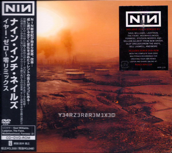 Nine Inch Nails – Y34RZ3R0R3M1X3D (2007, CD) - Discogs