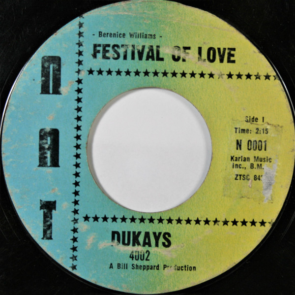 Dukays – Festival Of Love (1961, Terre Haute Pressing, Vinyl