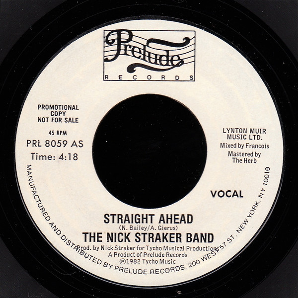ladda ner album The Nick Straker Band - Straight Ahead