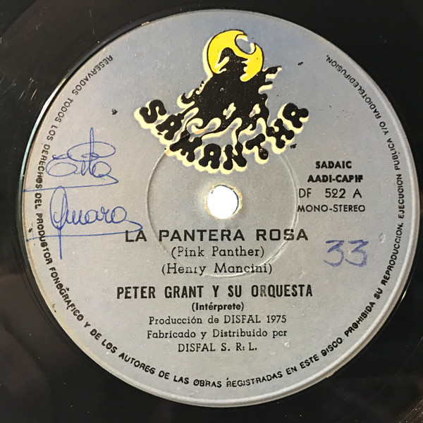 descargar álbum Peter Grant Y Su Orquesta - La Pantera Rosa El Salto De Peter