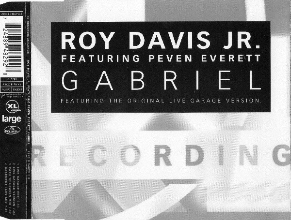 Roy Davis Jr. Featuring Peven Everett – Gabriel (1997, CD) - Discogs