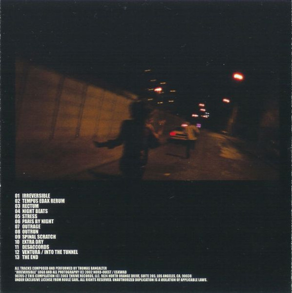 Thomas Bangalter – Irréversible (2002, CD) - Discogs
