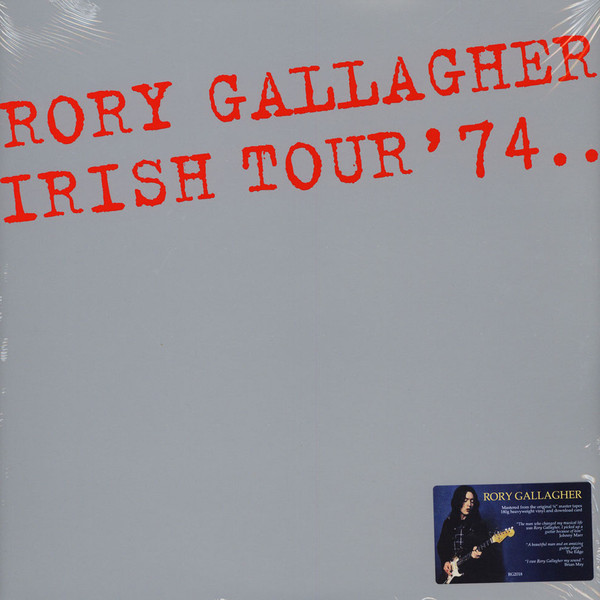 Rory Gallagher – Irish Tour '74.. (2018, 180 Gram, Gatefold, Vinyl 