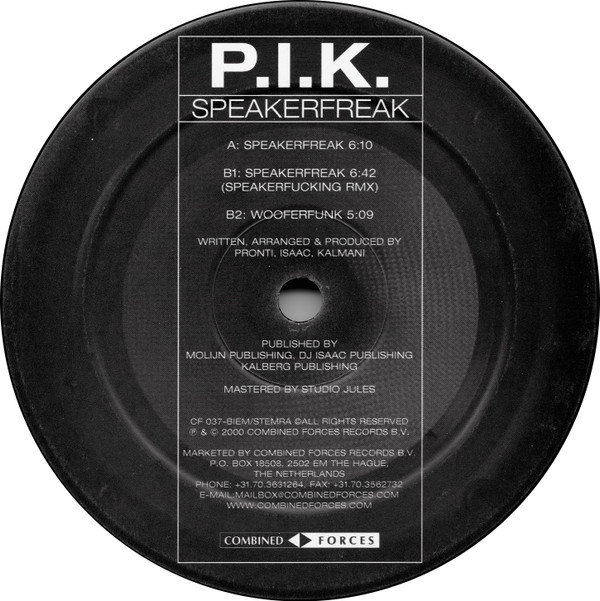 last ned album PIK - Speakerfreak