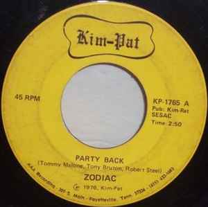 Zodiac – Party Back / Miss You (1976, Vinyl) - Discogs