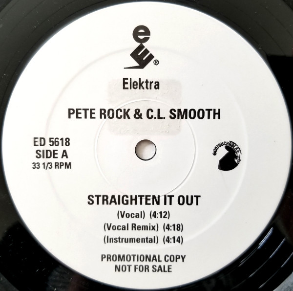 Pete Rock&C.L. Smooth-Straighten It Outrecord