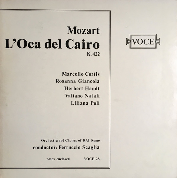 lataa albumi Wolfgang Amadeus Mozart - LOca Del Cairo K 422
