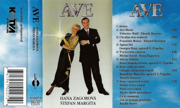 descargar álbum Hana Zagorová & Štefan Margita - Ave
