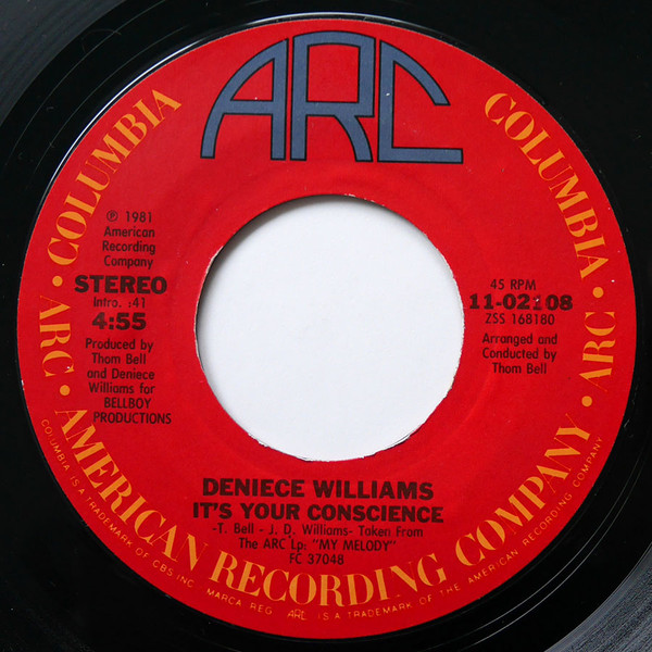 Deniece Williams – It's Your Conscience (1981, Vinyl) - Discogs