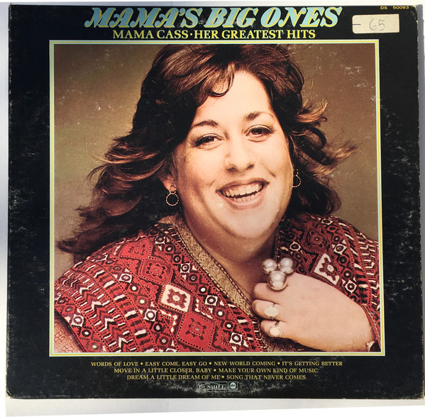 Mama Cass Mamas Big Ones Her Greatest Hits 1970 Vinyl Discogs 