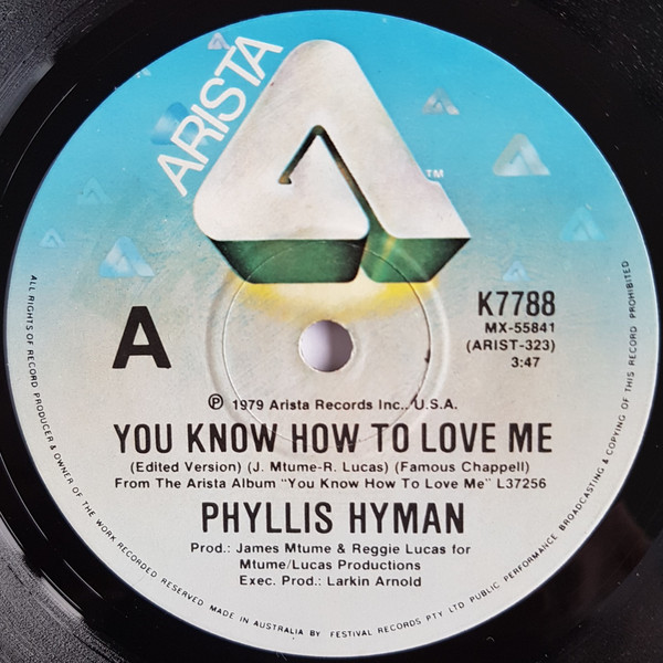 Phyllis Hyman - You Know How To Love Me | Releases | Discogs