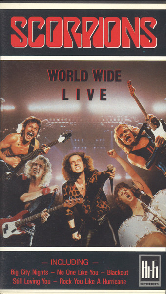 Scorpions – World Wide Live (2001, DVD) - Discogs