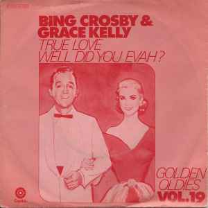 Bing Crosby & Grace Kelly True Love Man Lady Couple Song Lyric Quote Print