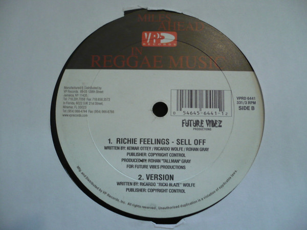 ladda ner album Ding Dong Richie Feelings - Badman Forward Badman Pull Up Sell Off