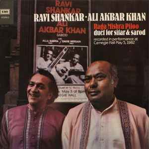 Ravi Shankar - Raga Mishra Piloo Duet For Sitar & Sarod album cover