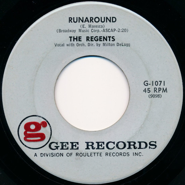 The Regents – Runaround (1961