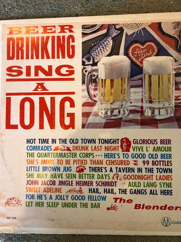 Album herunterladen The Blenders - Beer Drinking Sing A Long