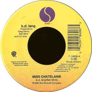 Miss Chatelaine (Vinyl, 7