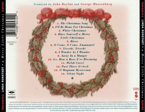 Linda Ronstadt - A Merry Little Christmas, Releases