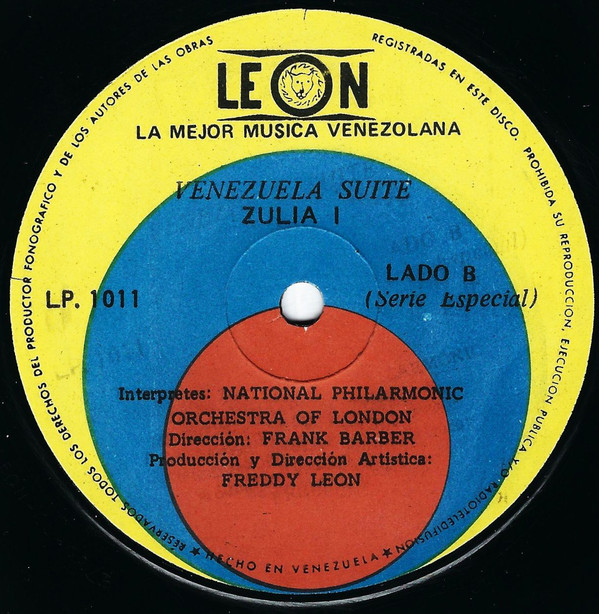 descargar álbum National Philarmonic Orchestra Of London - Venezuela Suite Zulia I