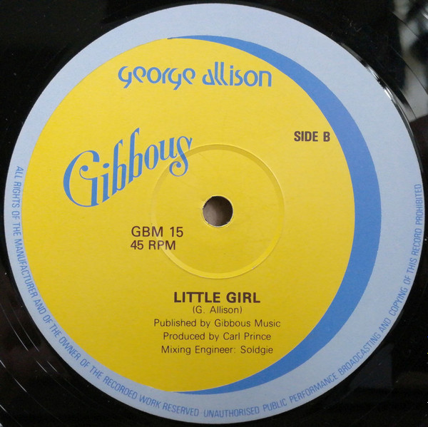 télécharger l'album George Allison - Afraid Of Love