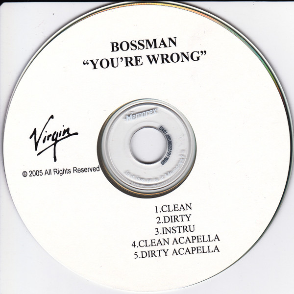 last ned album Bossman - Youre Wrong