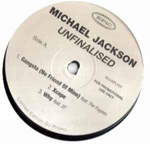 Michael Jackson – Unfinalised (Vinyl) - Discogs