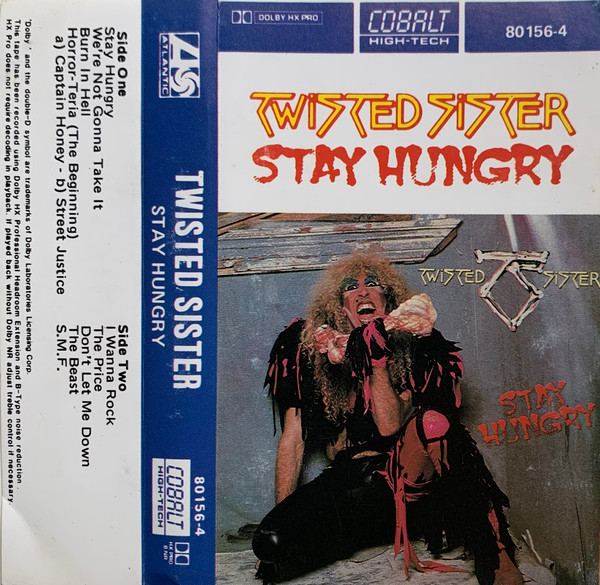 Twisted Sister – Stay Hungry (1984, White Shell, Cassette) - Discogs