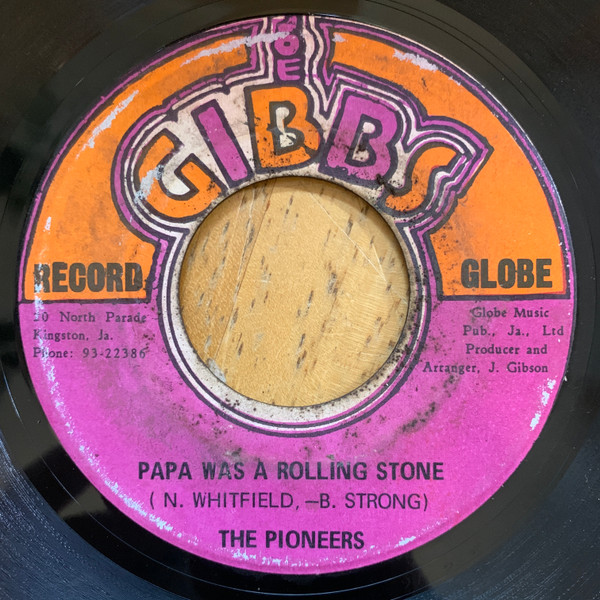 The Pioneers – Papa Was A Rolling Stone (Vinyl) - Discogs