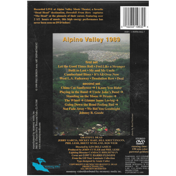 ladda ner album Grateful Dead - Downhill From Here Alpine Valley