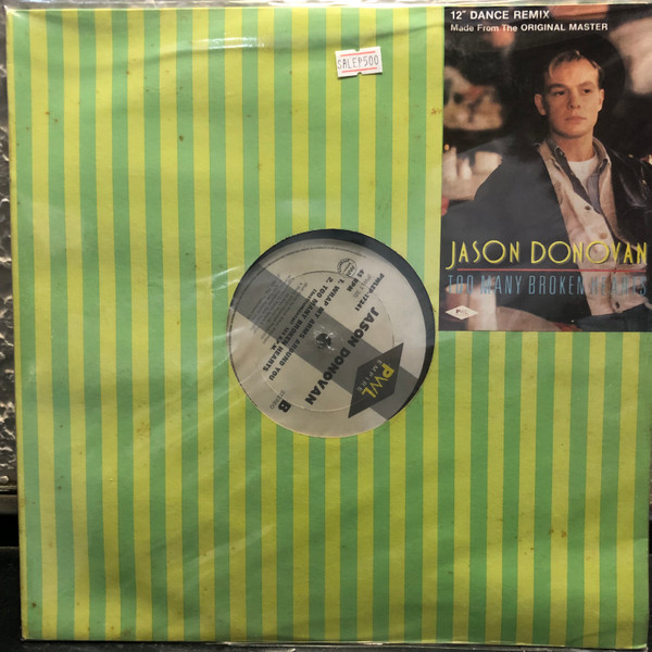 Jason Donovan – Too Many Broken Hearts (1989, Vinyl) - Discogs