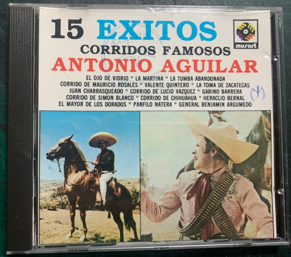 Antonio Aguilar – 15 Éxitos 15 - Corridos Famosos (1984, Vinyl 